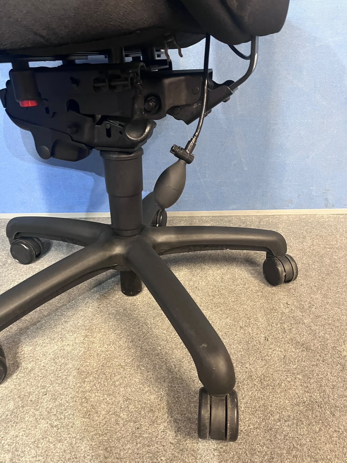Adapt by Ergochair Operators Armchair High Back - Large Seat - Headrest - Black (Used)