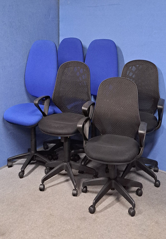 *SALE* Used Clearance Operator Chairs - Assorted Colours | Office Seating