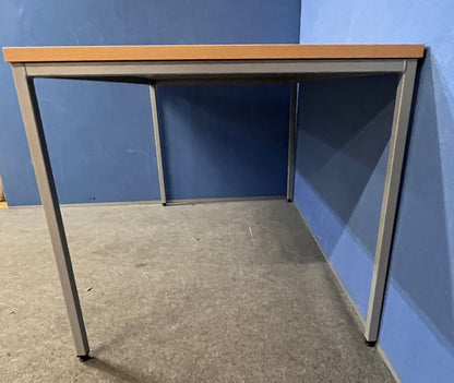 1600x800mm 4 Legged Meeting Table Beech (used)