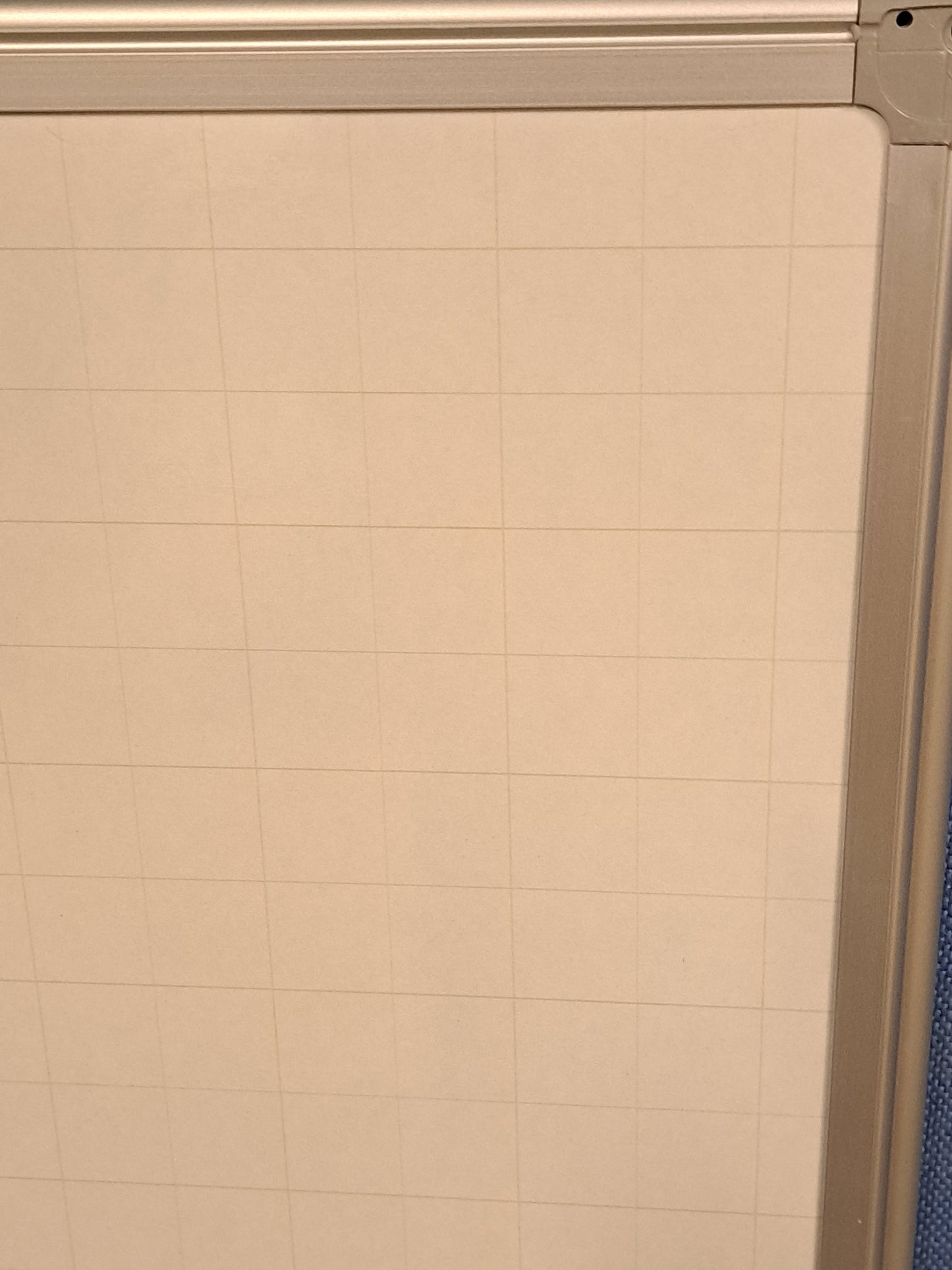 1200x900mm Non-Magnetic Double Sided Whiteboard (used)