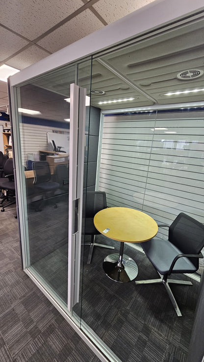 Orangebox AIR-20 Acoustic Office Pod - Minipod with Fixed Roof - used office furniture