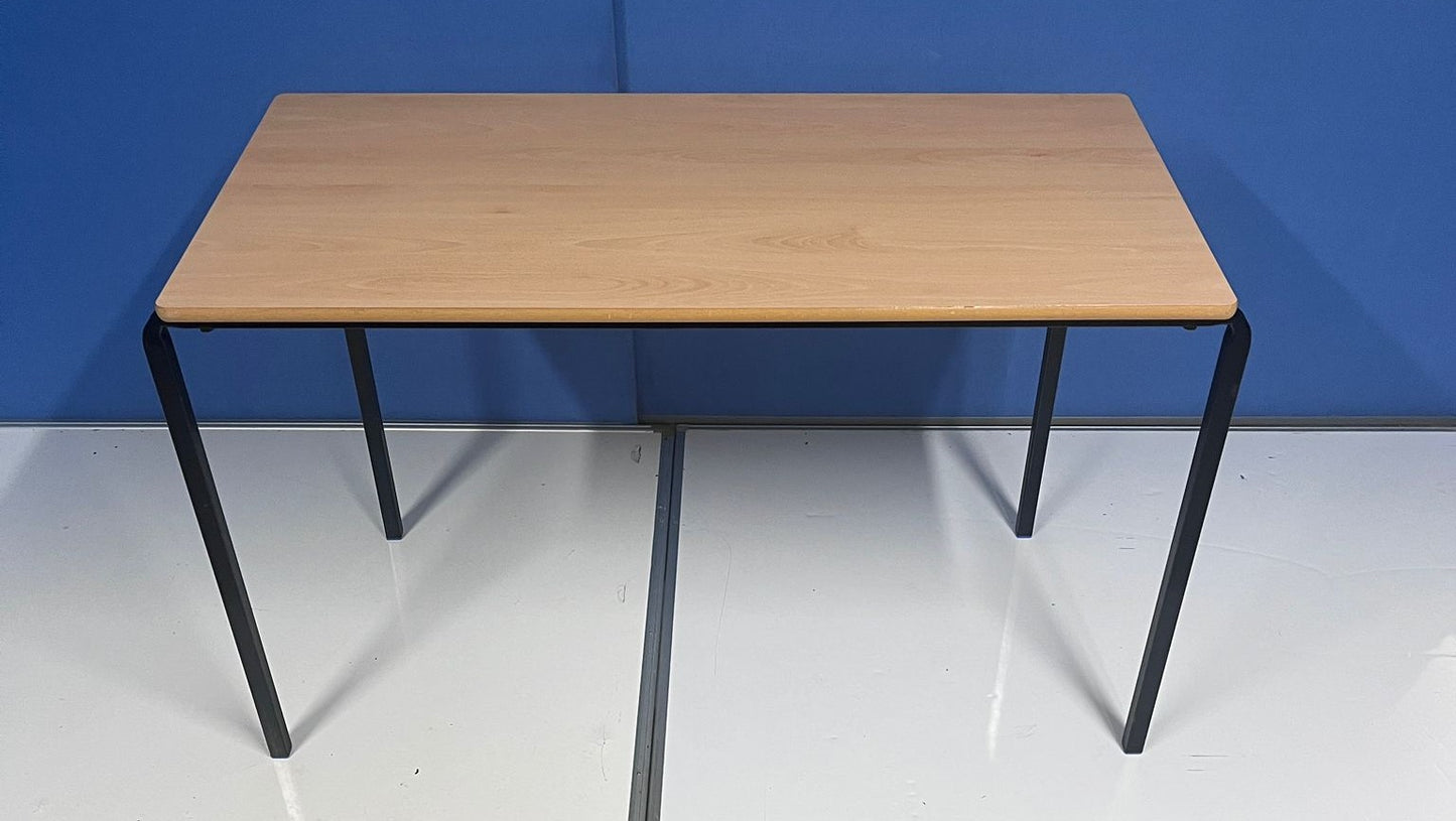 1200x600mm 4 Legged Meeting Table Light Beech (used)