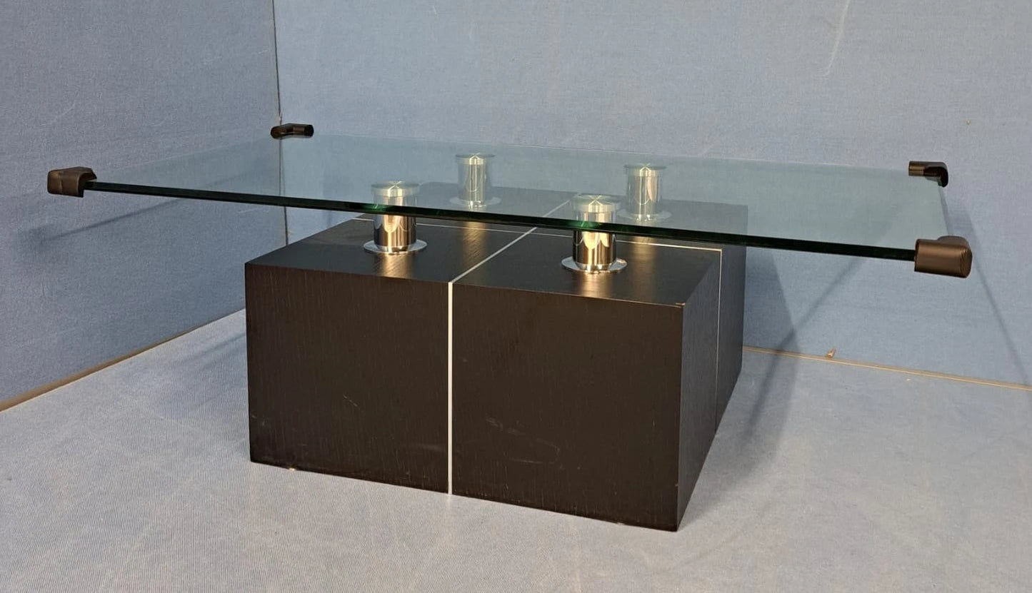 1200x600mm Glass Coffee Table (used)