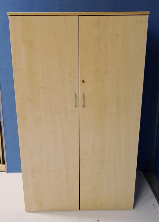 1600mm High Cupboard with 3 Shelves Maple (used)