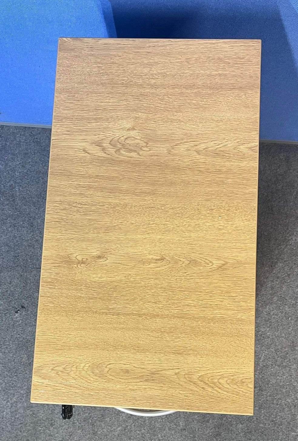 3 Drawer Slim Mobile Pedestal Oak (used)