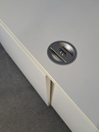 IKEA Galant Sliding Door Cupboard – White (Used)
