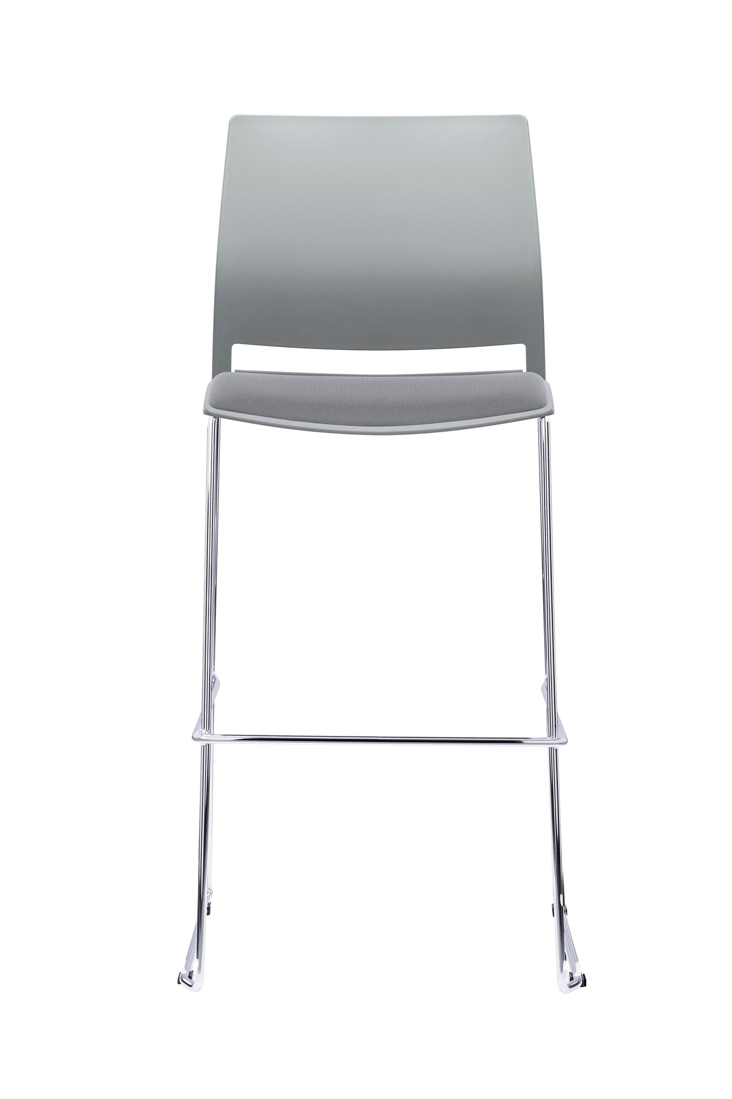 Value Verse Stool Grey Shell with Grey Seat Pad