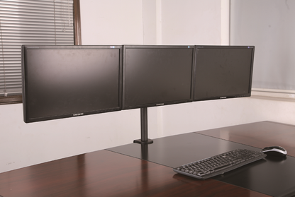 Strata Stand Triple Monitor Arm Black