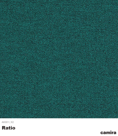 Brooklyn Single Seater Chair with Chrome 5 Star Base & Glides (Many Fabric Colours Available)