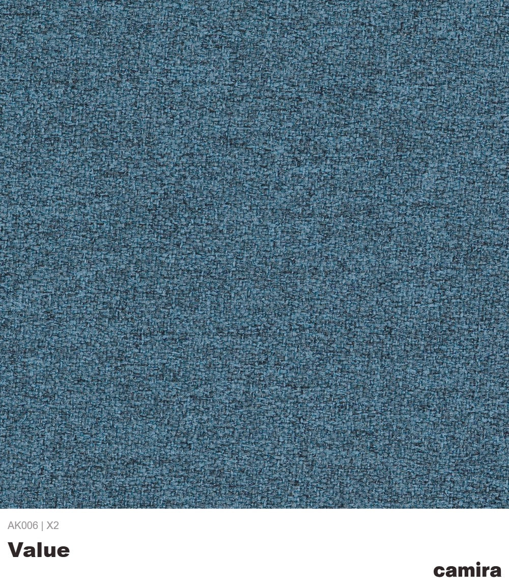 Brooklyn Single Seater Chair with Chrome 5 Star Base & Glides (Many Fabric Colours Available)