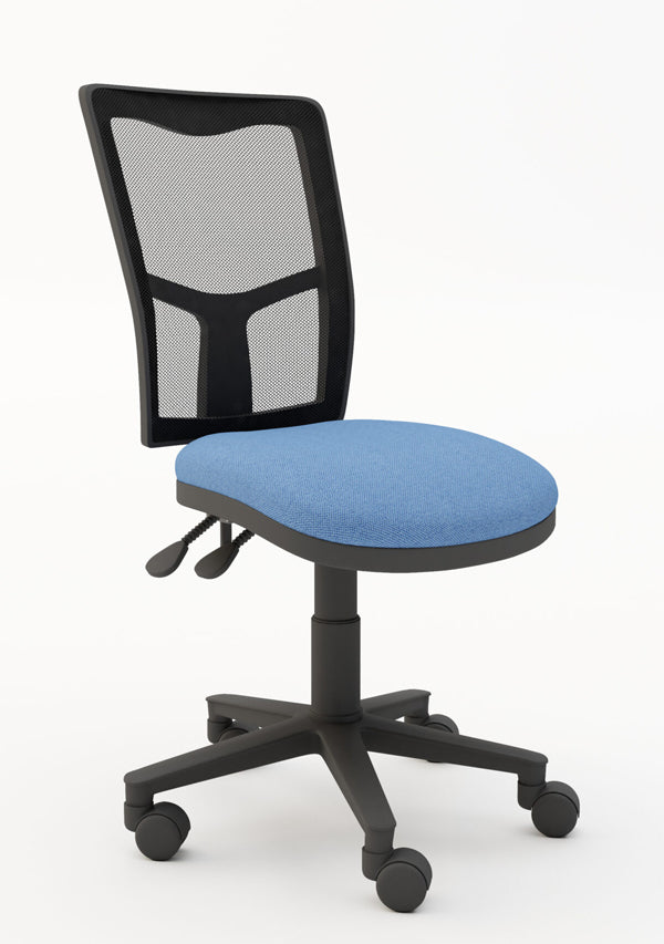 ZIMP Mesh Back 2 Lever Operator Chair (Many Fabric Colours Available)