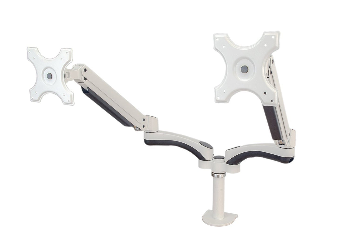 Velaro Gas Spring Double Monitor Arm (Black, Silver & White Available)