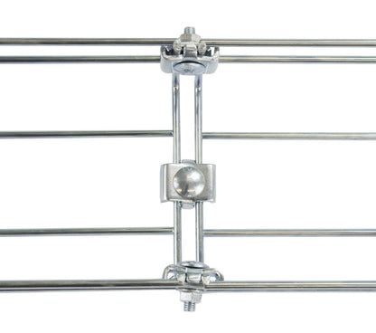 WireGuard Under-Desk Galvanized Steel Mesh Cable Tray