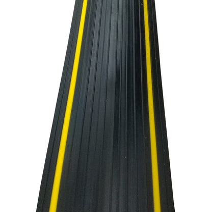 FloorGuard Office Floor Cable Protector W72mm x H12mm Channel: 15×8mm