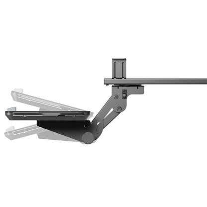 Glider Ergonomic Keyboard Tray with Standing Desk Adapter Black