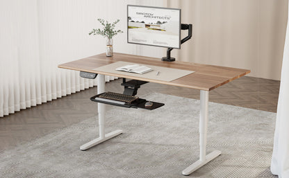 Glider Ergonomic Keyboard Tray with Standing Desk Adapter Black