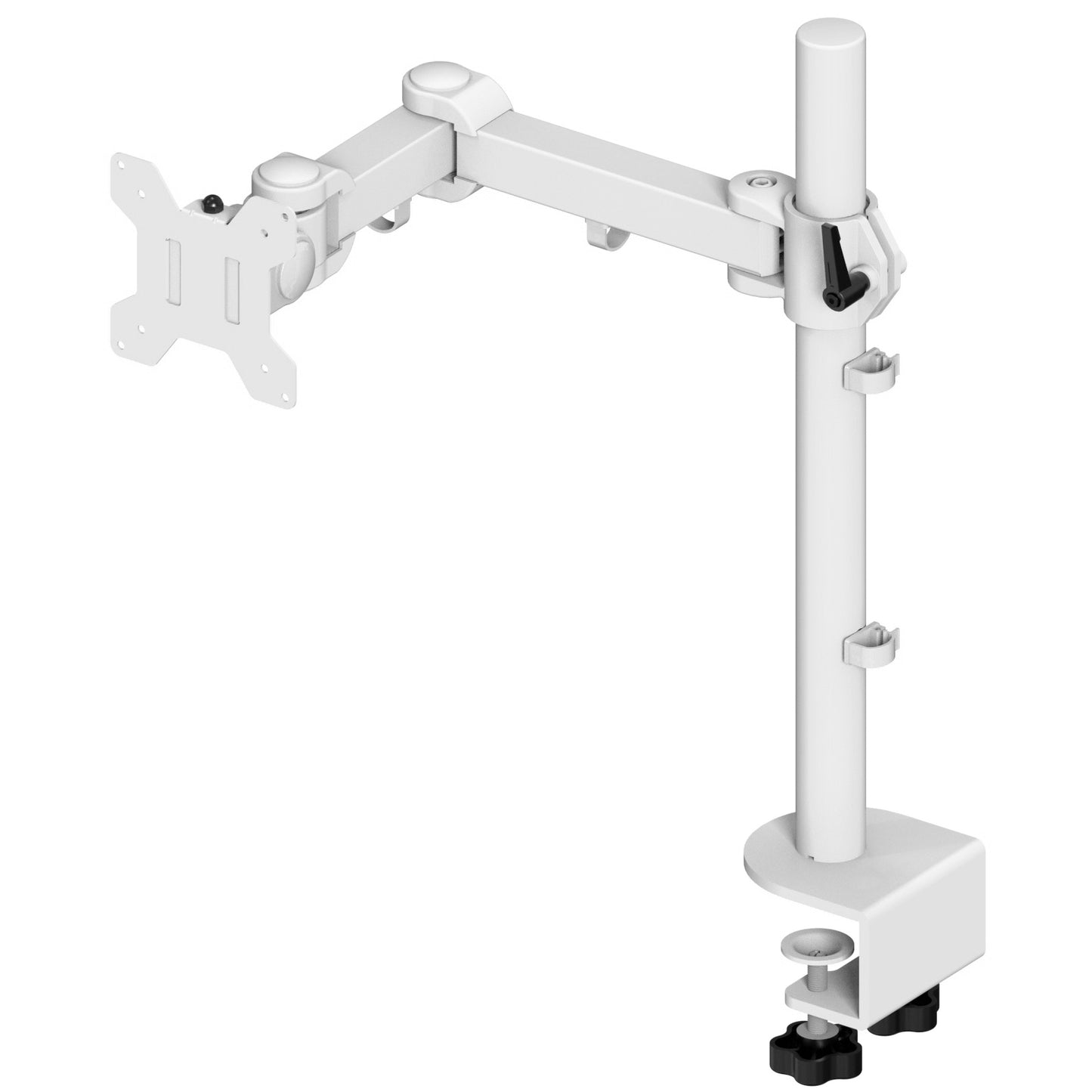 Strata Single Monitor Arm (Black, Silver & White Available)