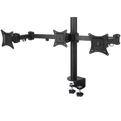 Strata Stand Triple Monitor Arm Black