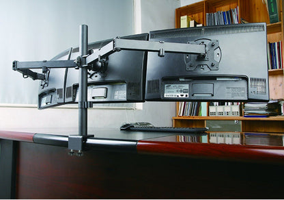 Strata Stand Triple Monitor Arm Black
