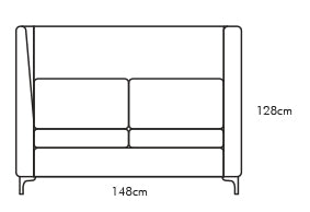 Alto Booth Medium 4 Seater with Table inc Desktop Power Module & TV Bracket
