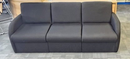 3 Piece Modular Seating Set Black (used)