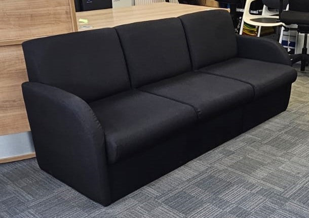 3 Piece Modular Seating Set Black (used)