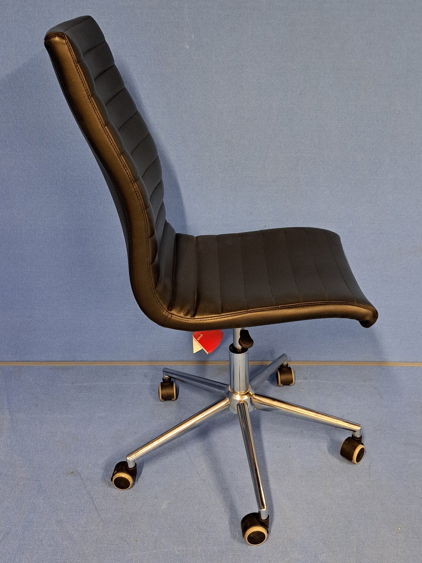 *SALE* Midj Star High back operators chair black faux leather (used)