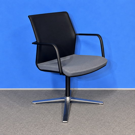 Orangebox Workday Rotating Conference Armchair Grey (Used)