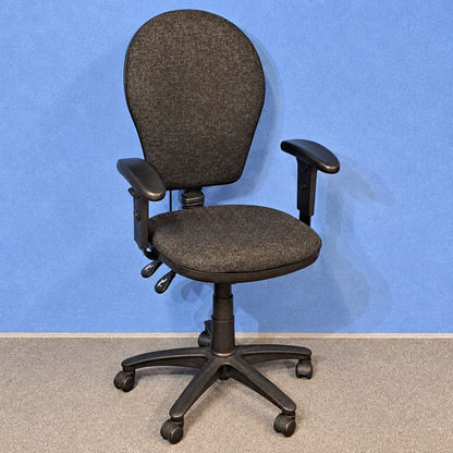 PC6464 High Back Operators Armchair Charcoal