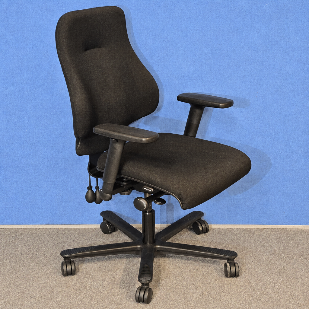 PC6528 Orangebox Spira Plus High Back Armchair Black