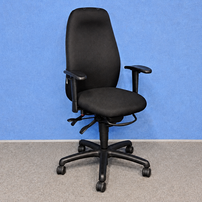 PC6553 Adapt Mid Back Operators Armchair Black
