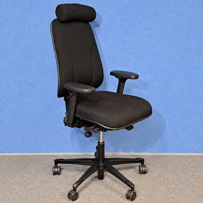 PC6653 Hoganas +501 Office Armchair inc Headrest Black