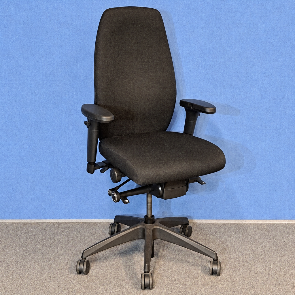 PC6686 Posturite High Back Armchair Black