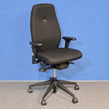 PC6698 Posturite High Back Armchair Black