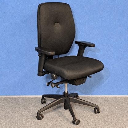 PC6699 Posturite Positiv High Back Armchair Black