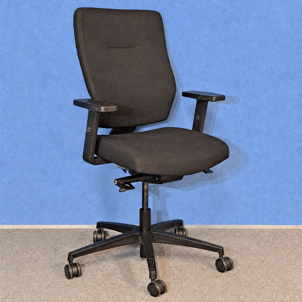 PC6744 Connection Fully Adjustable Black Office Armchair