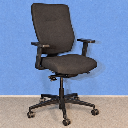 PC6744 Connection Fully Adjustable Black Office Armchair