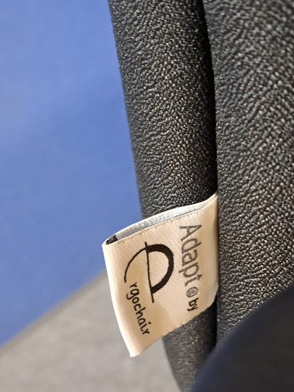 Adapt by Ergochair High Back Operators Armchair with Headrest Black (used)