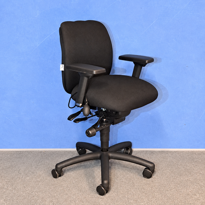 Adapt by Ergochair Low Back Operators Armchair Black (used)