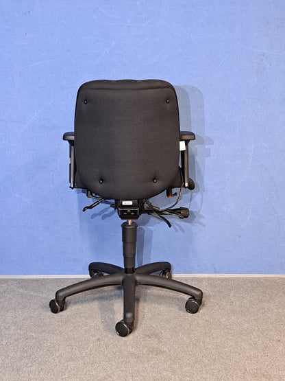 Adapt by Ergochair Low Back Operators Armchair Black (used)