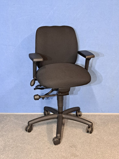 Adapt by Ergochair Low Back Operators Armchair Black (used)