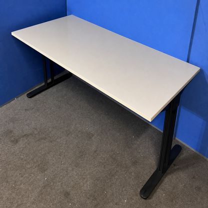 1800x800mm Straight Desk Grey (used)