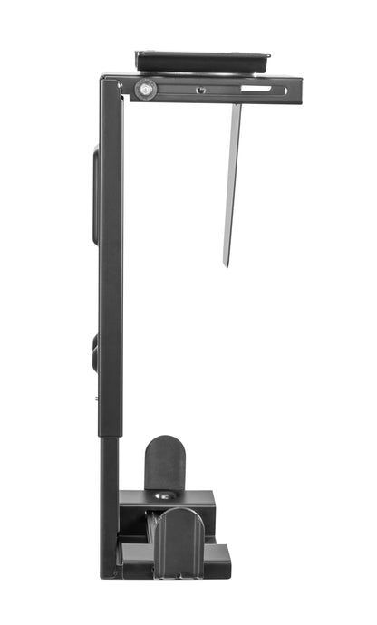 BaseLock Under Desk CPU holder w/ Security Lock Black