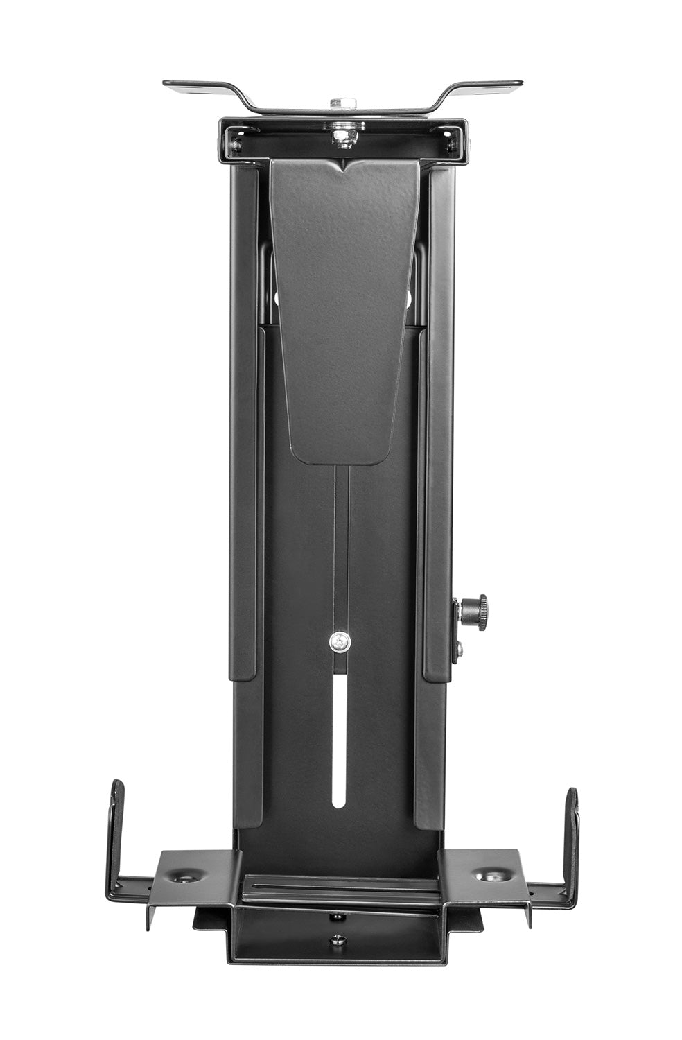 BaseLock Under Desk CPU holder w/ Security Lock Black