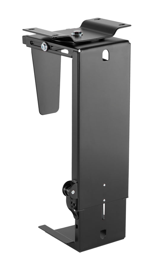 NexBase Under Desk CPU Holder Stepless Height Adjustment (Black & White Available)