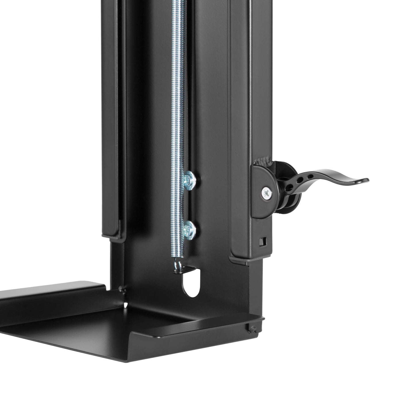 NexBase Under Desk CPU Holder Stepless Height Adjustment (Black & White Available)