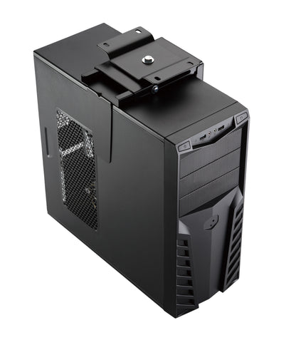 NexBase Under Desk CPU Holder Stepless Height Adjustment (Black & White Available)