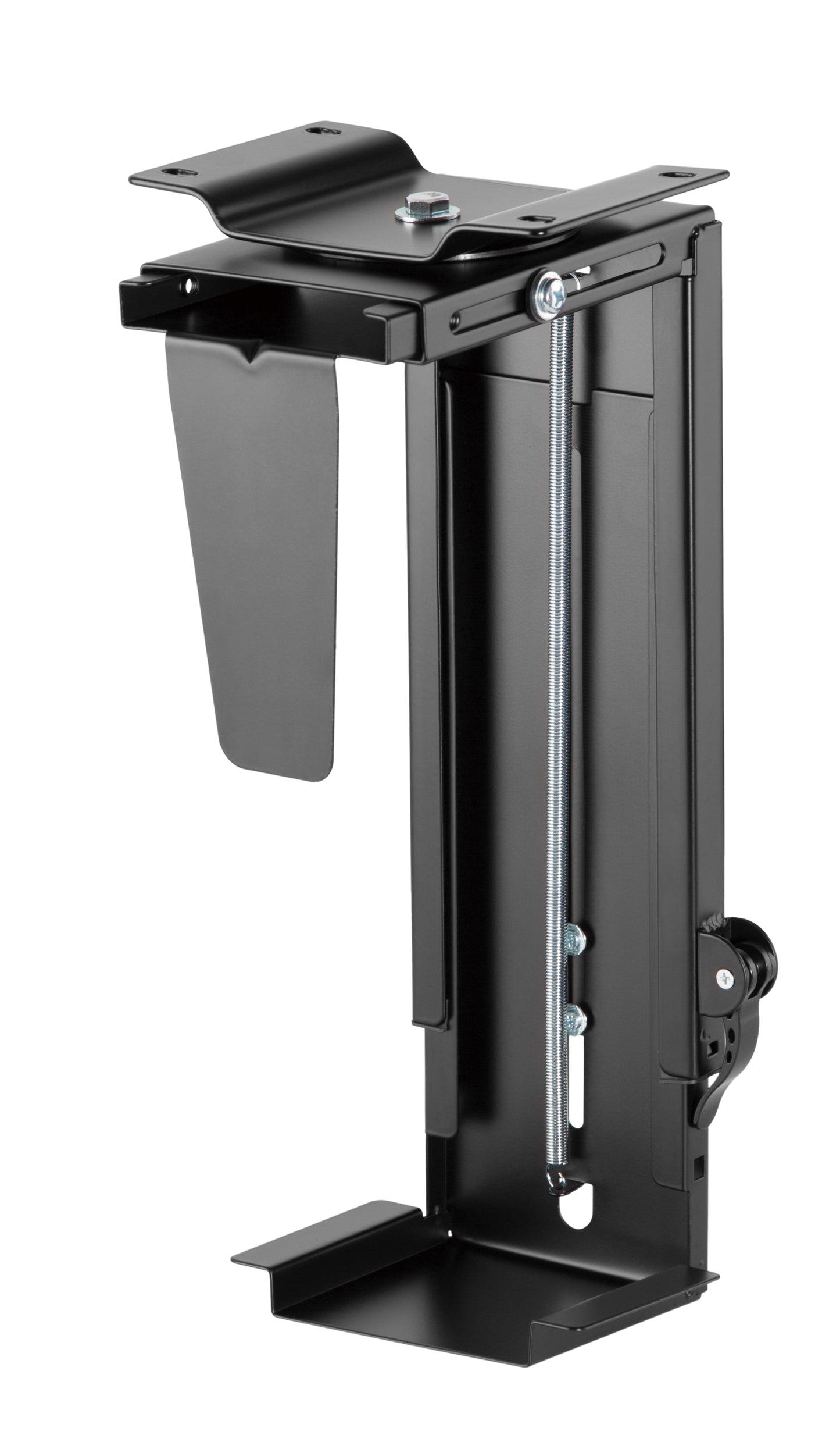 NexBase Under Desk CPU Holder Stepless Height Adjustment (Black & White Available)