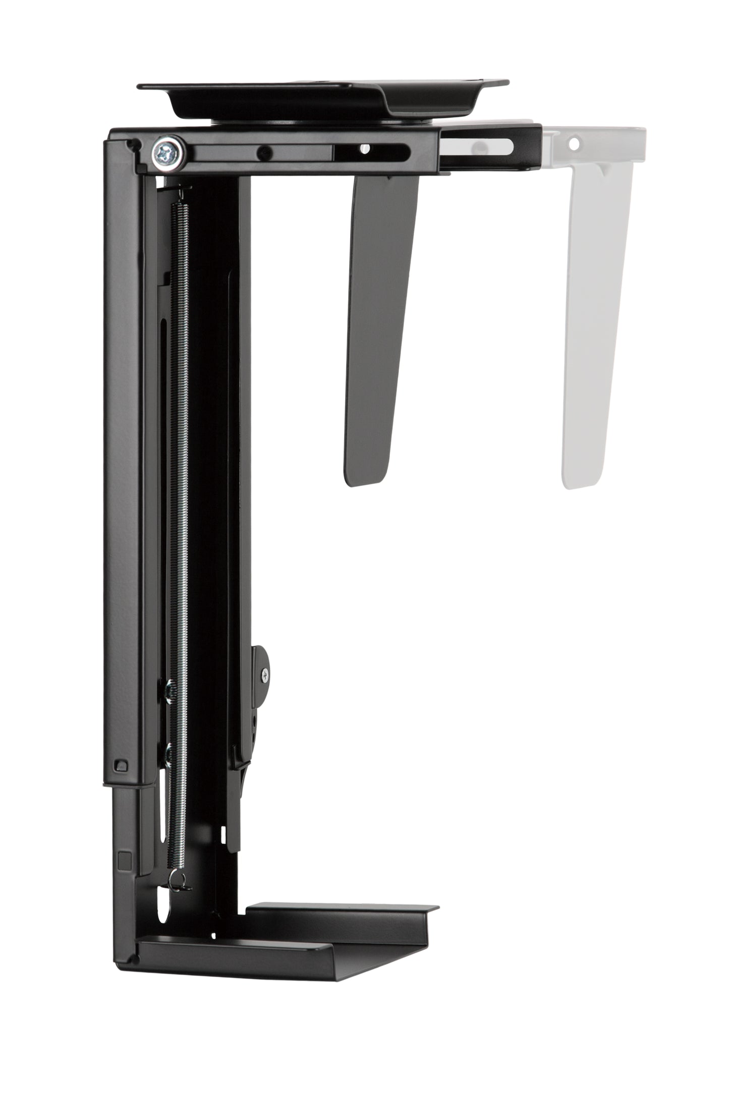 NexBase Under Desk CPU Holder Stepless Height Adjustment (Black & White Available)
