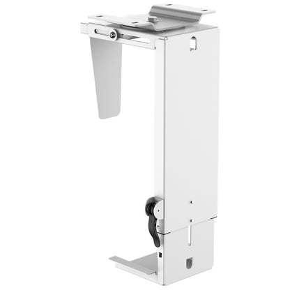 NexBase Under Desk CPU Holder Stepless Height Adjustment (Black & White Available)